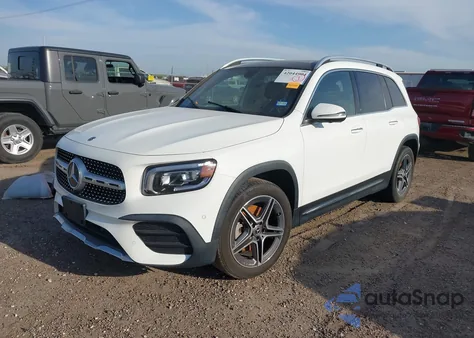 2022 Mercedes-Benz Glb 250 4Matic из США, поврежденный, VIN W1N4M4HB0NW238351